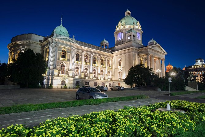 Belgrade Panoramic City Tour - Slavija Square and the National Assembly