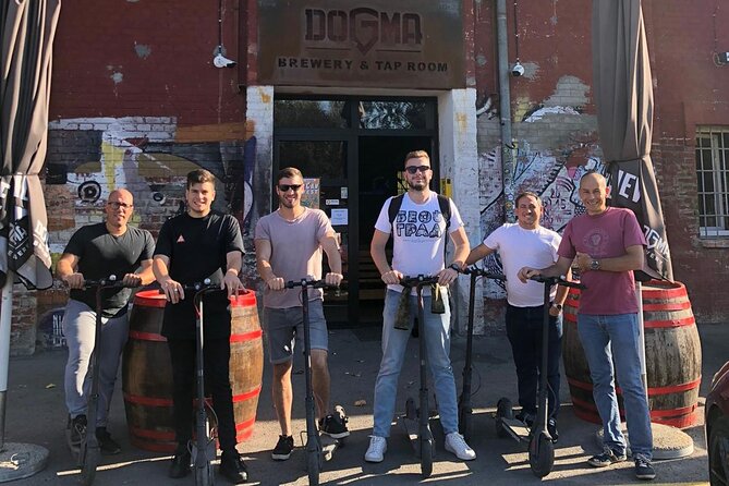E-Scooter CRAFT BEER and BREWERY Tour - Why a beer tour on wheels works in Belgrade
