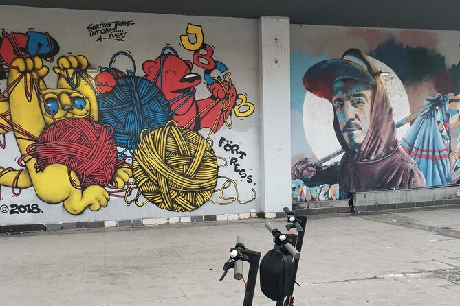 E-Scooter Street Art Tour - What the $47.32 price includes