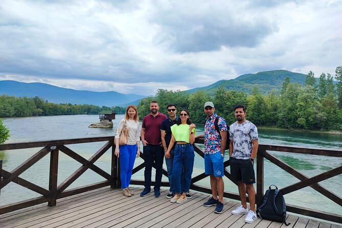 From Belgrade: Best of West (Drina House, Drvengrad & Sargan 8) - Drina River House and the famous National Geographic photograph