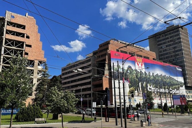 NATO Bombing of Belgrade Historical Tour - Crkva Svetog Marka begins with Serbian identity