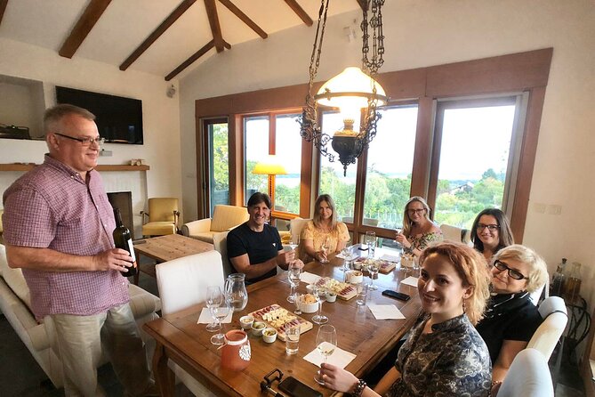 Natural wine tasting with great views - What happens during the two-hour visit