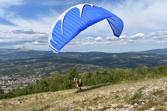 Paragliding Tandem Flight Experience in Sokobanja - Rtanj Mountain and the pyramid view