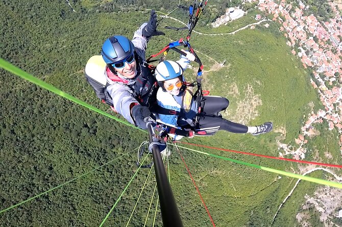 Paragliding Tandem Flight Experience in Sokobanja - Calm cruising, steering, and acrobatics