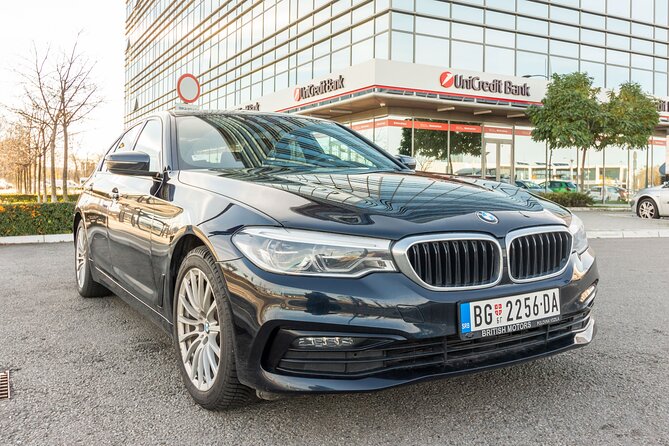 Private Limo Transfer from Beograd Airport to Belgrade downtown - The car, Wi-Fi, and ride comfort