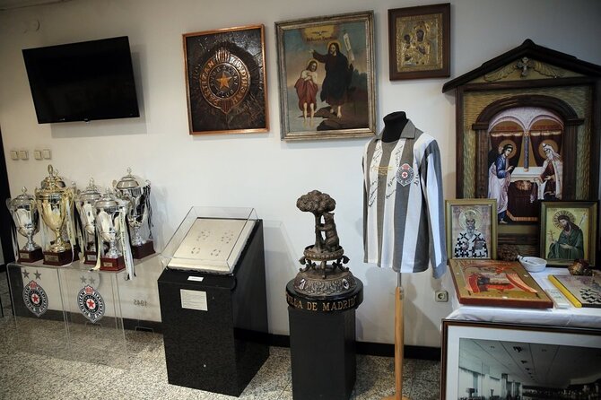 Private Red Star-Partizan Stadium Tour in Belgrade - Dedinje, where Red Star support fills the streets