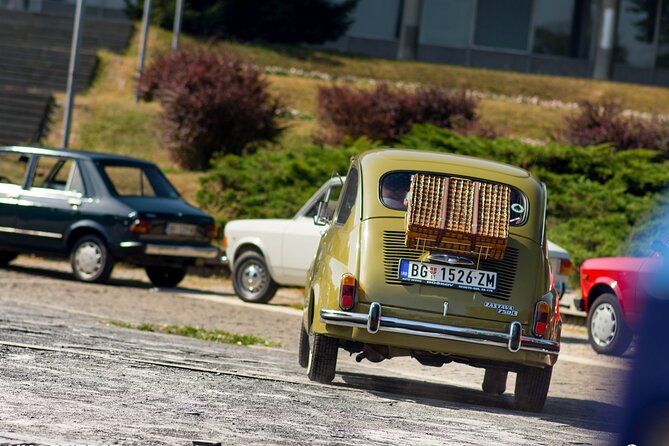 Tito and History Vintage Car Tour - The Genex Tower and Belgrade’s Brutalist Edge